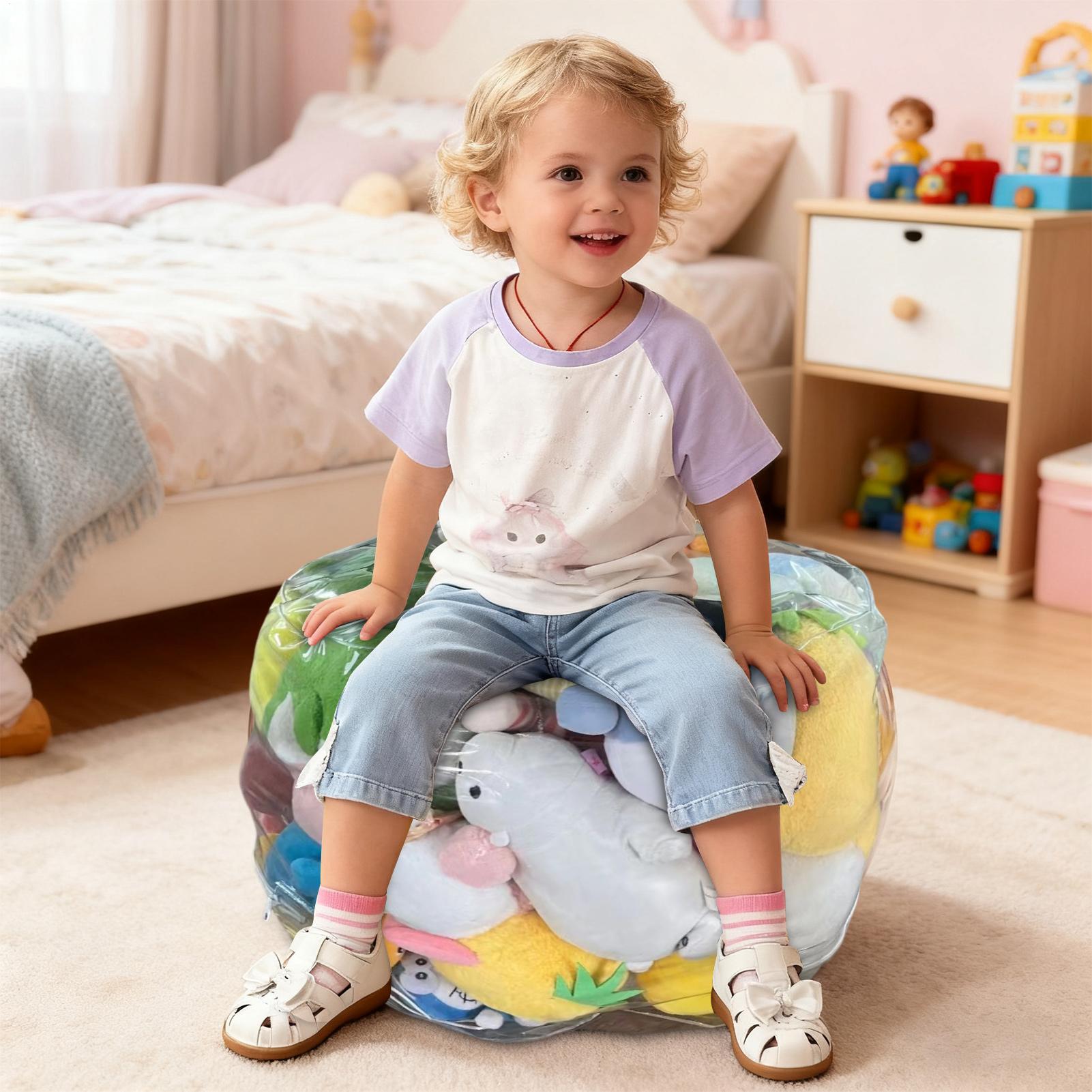 Floor Cushion Pouf - Waterproof Seat Clear Chair Clear Animal