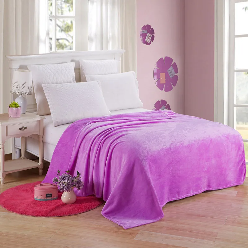 Home Textile Soft Solid Blanke - огляд і ціна Bed Sheet Microfiber