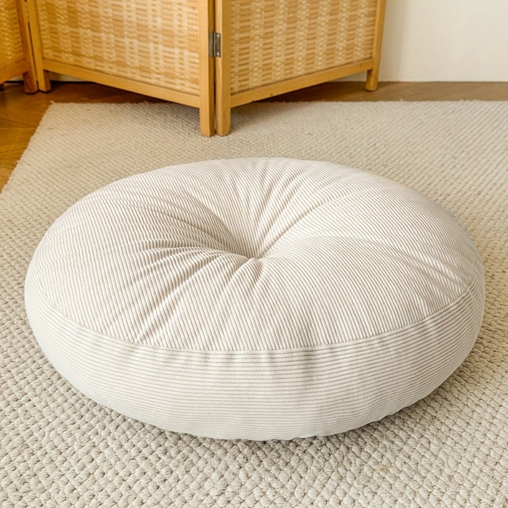 Thick Round Cushion,Soft & Com - огляд і ціна Floor Cushion Pouf