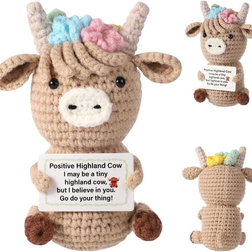 Crochet Emotional Cow Doll Dec - огляд і ціна Home Textiles Today