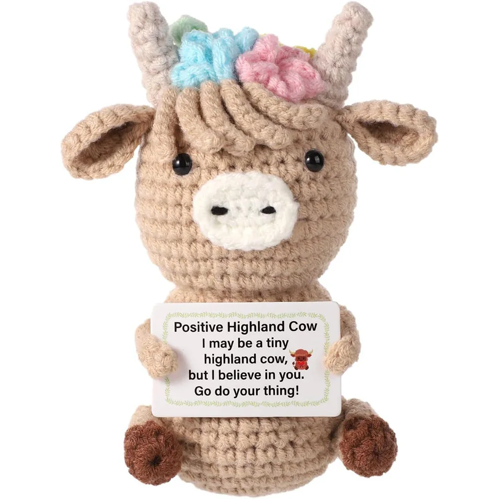 Crochet Emotional Cow Doll Dec - огляд і ціна Home Textiles Today