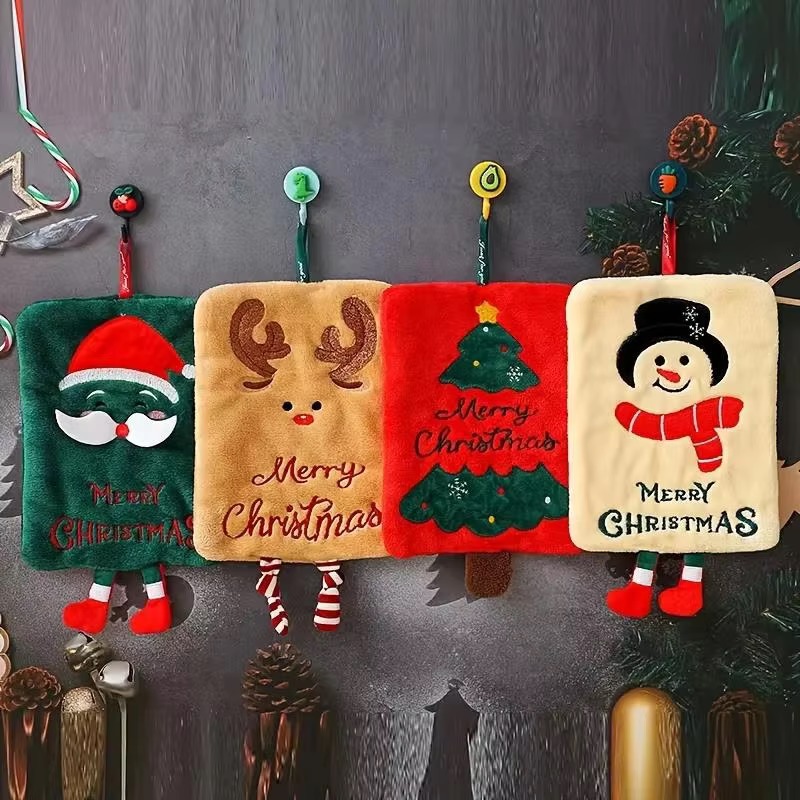 Christmas Hanging Hand Towel C - огляд і ціна Home Textiles Towel