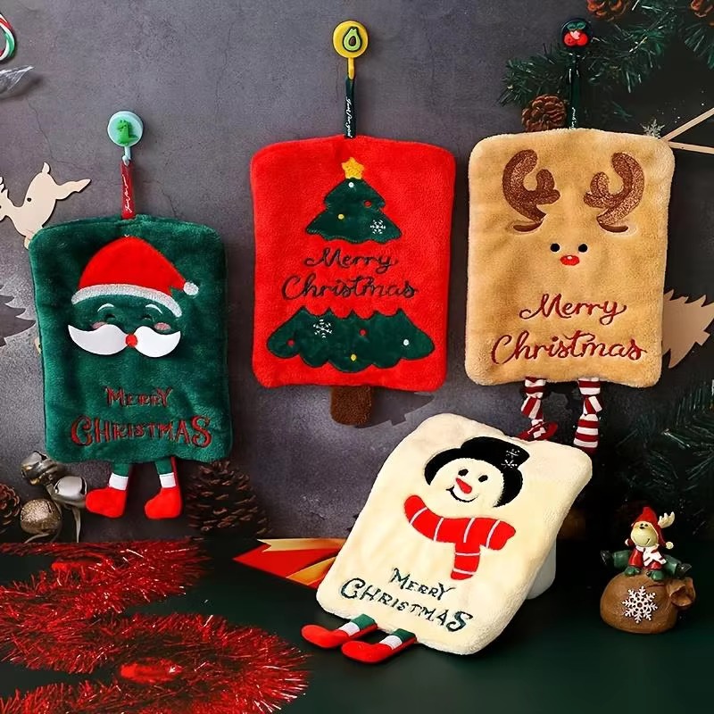 Christmas Hanging Hand Towel C - огляд і ціна Home Textiles Towel