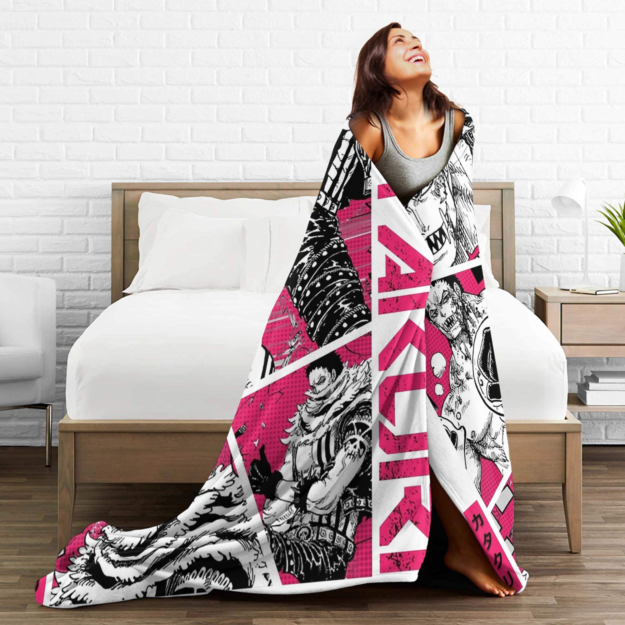 Katakuri Figure Flannel Blanke - огляд і ціна Bed Sheet Microfiber
