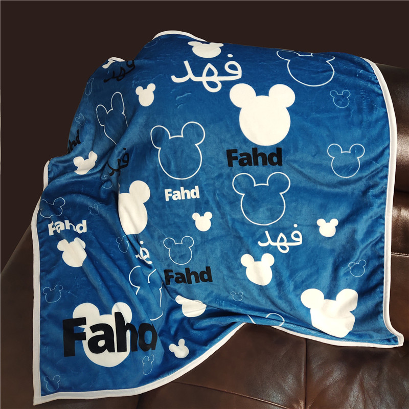 Name Personalized Baby Flannel - огляд і ціна Bed Sheet Microfiber