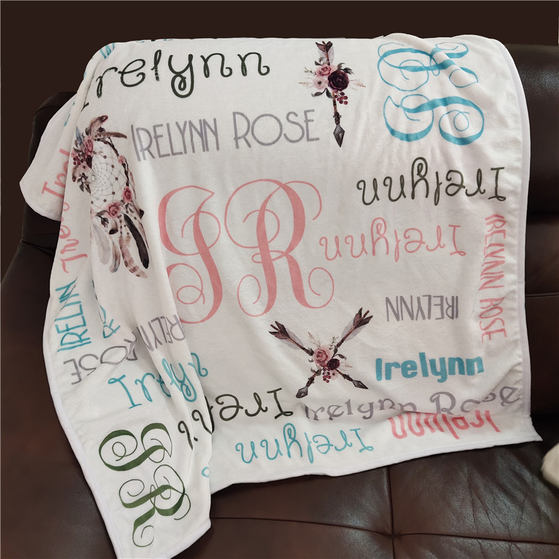 Name Personalized Baby Flannel - огляд і ціна Bed Sheet Microfiber