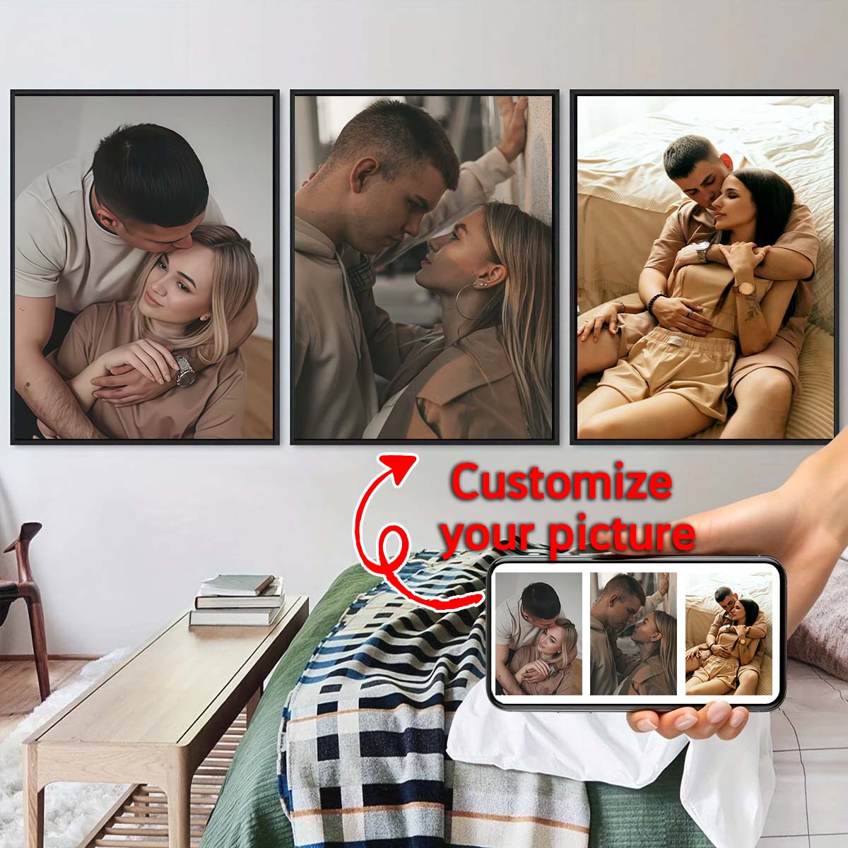 Triptych - 2D custom photo woo - огляд і ціна Home Textiles Today