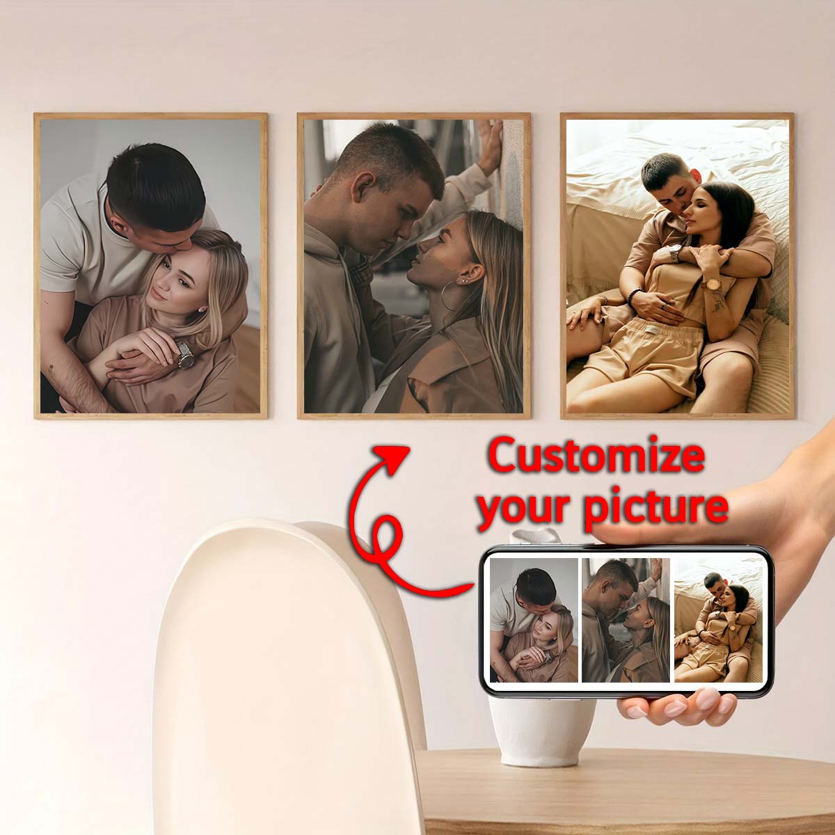 Triptych - 2D custom photo woo - огляд і ціна Home Textiles Today
