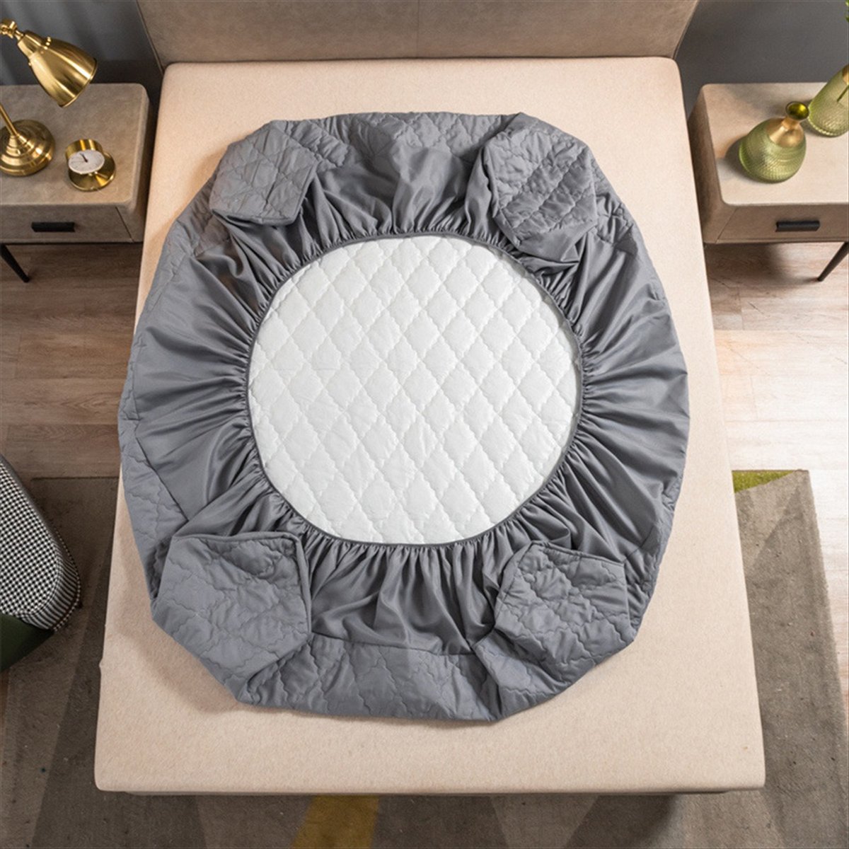 Learned- Waterproof Fitted Bed - огляд і ціна Bed Sheet Microfiber