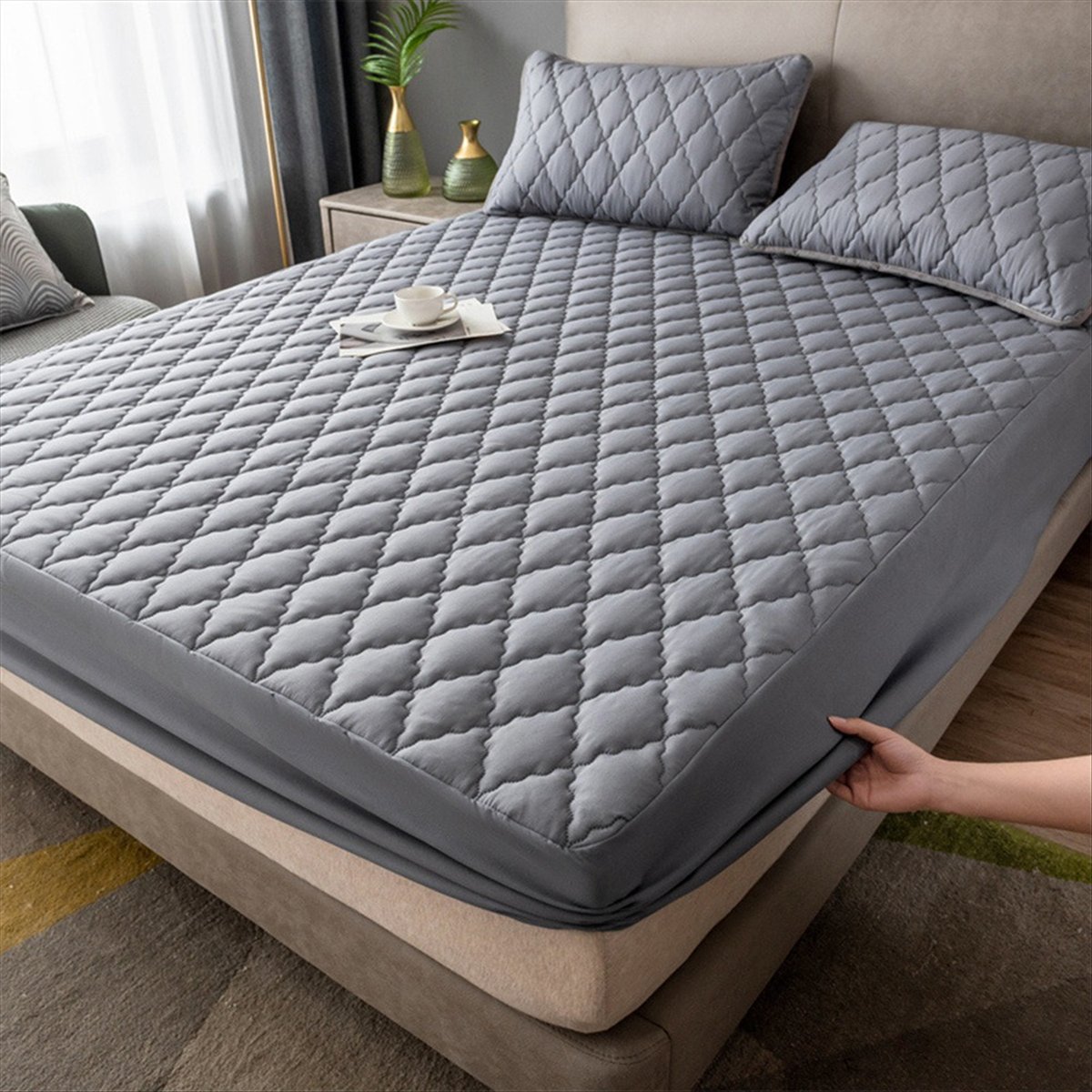 Learned- Waterproof Fitted Bed - огляд і ціна Bed Sheet Microfiber