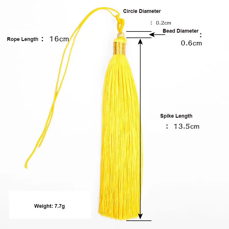 1PC 13CM Craft Tassels Silk Ha - огляд і ціна Home Textiles Design