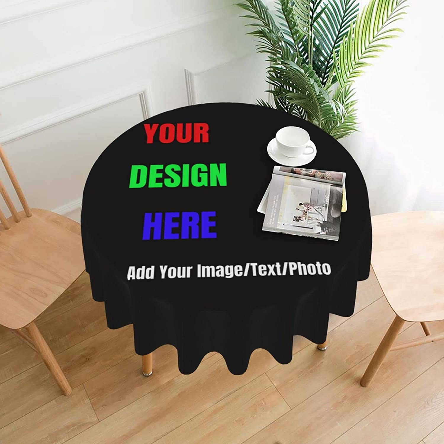 Custom Round Tablecloth Person - огляд і ціна Home Textiles Images