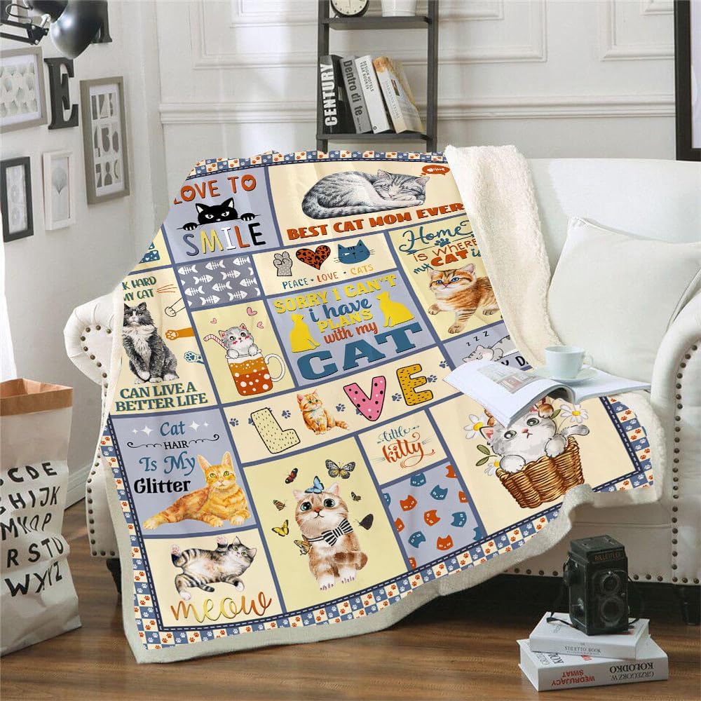 TRIKPTEY Cat Blanket Cozy Cat  - огляд і ціна Home Textiles Throw
