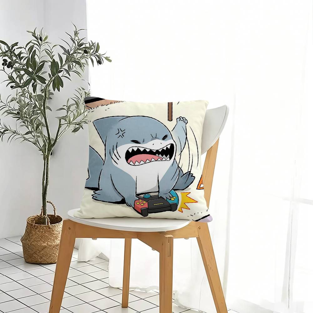 Cute Jeff The Land S-Shark  Sq - огляд і ціна Home Landing Textiles