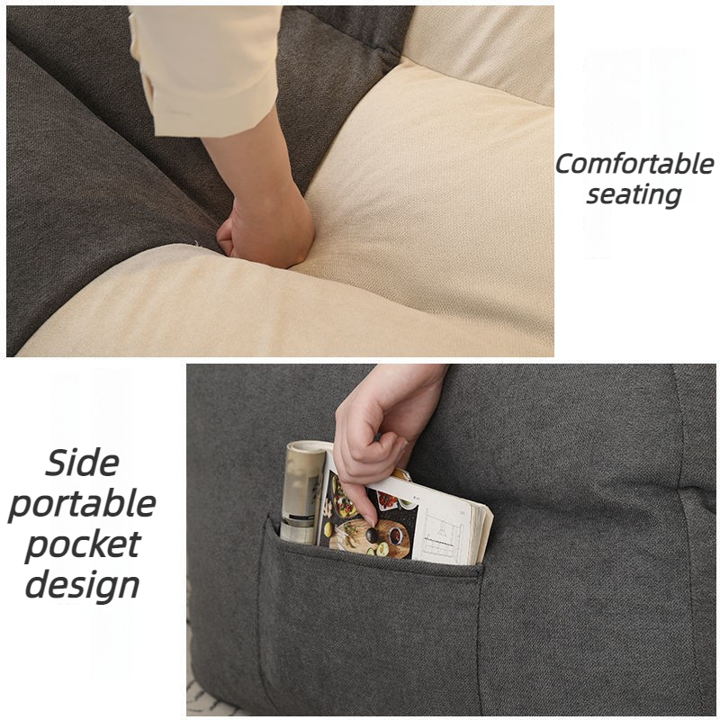 2 Person Bean Bag Sofas Relaxi - огляд і ціна Floor Cushion Pouf