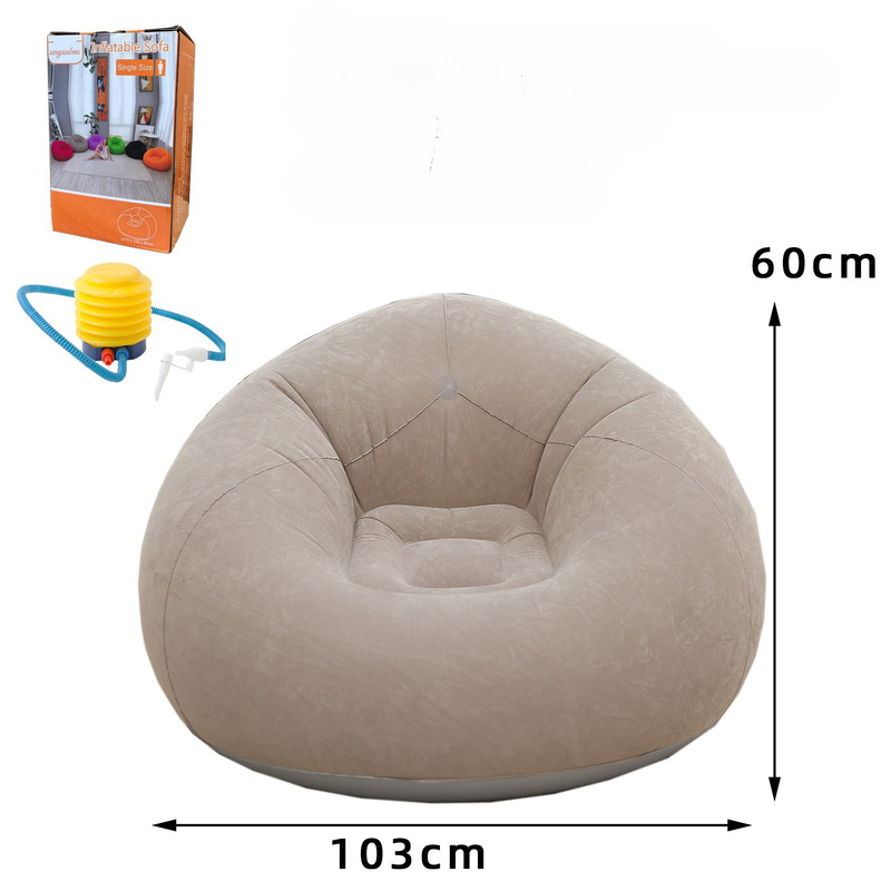 Large Inflatable Lazy Sofa PVC - огляд і ціна Floor Cushion Pouf