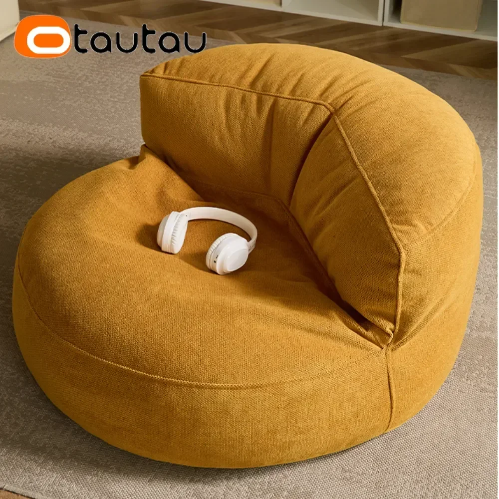 OTAUTAU Filled Bean Bag with F - огляд і ціна Floor Cushion Pouf