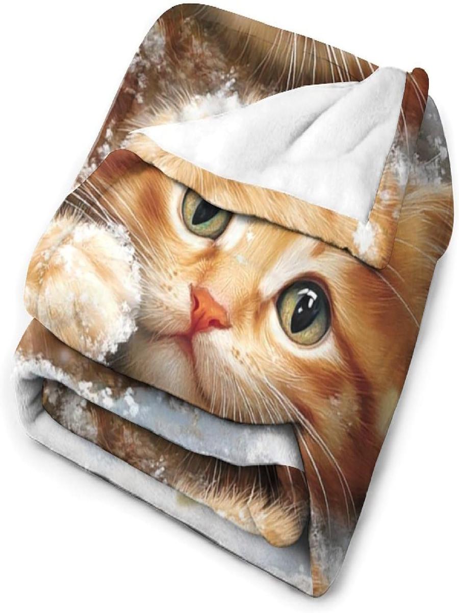 Cozy CatThemed Fleece Throws S - огляд і ціна Home Textiles Throw