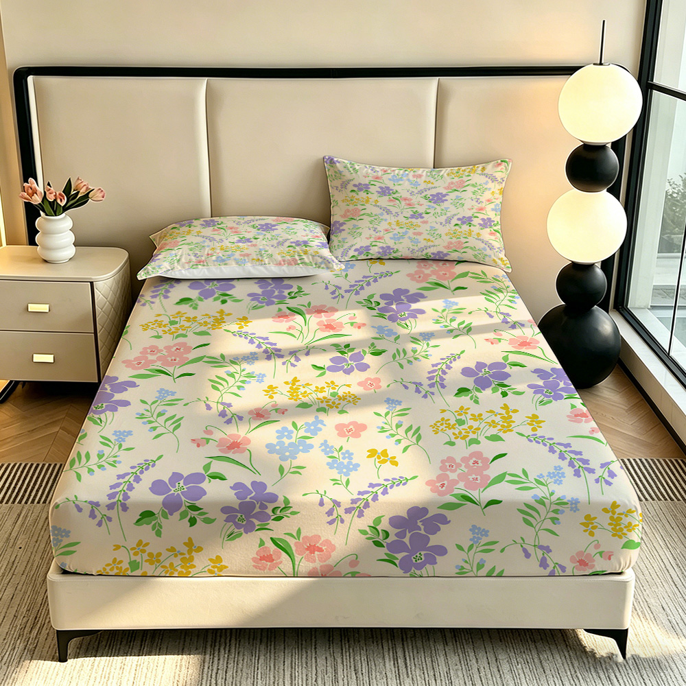 90G 3pcs Bedding Set 1 Fitted  - огляд і ціна Bed Sheet Microfiber