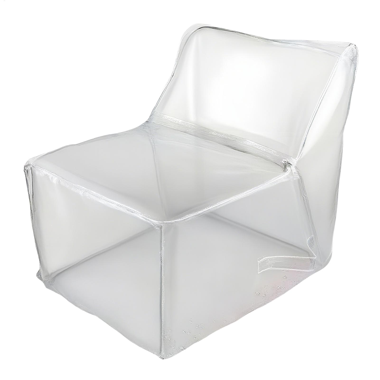 Clear Stuffed Animal Bean Bag  - огляд і ціна Floor Cushion Pouf