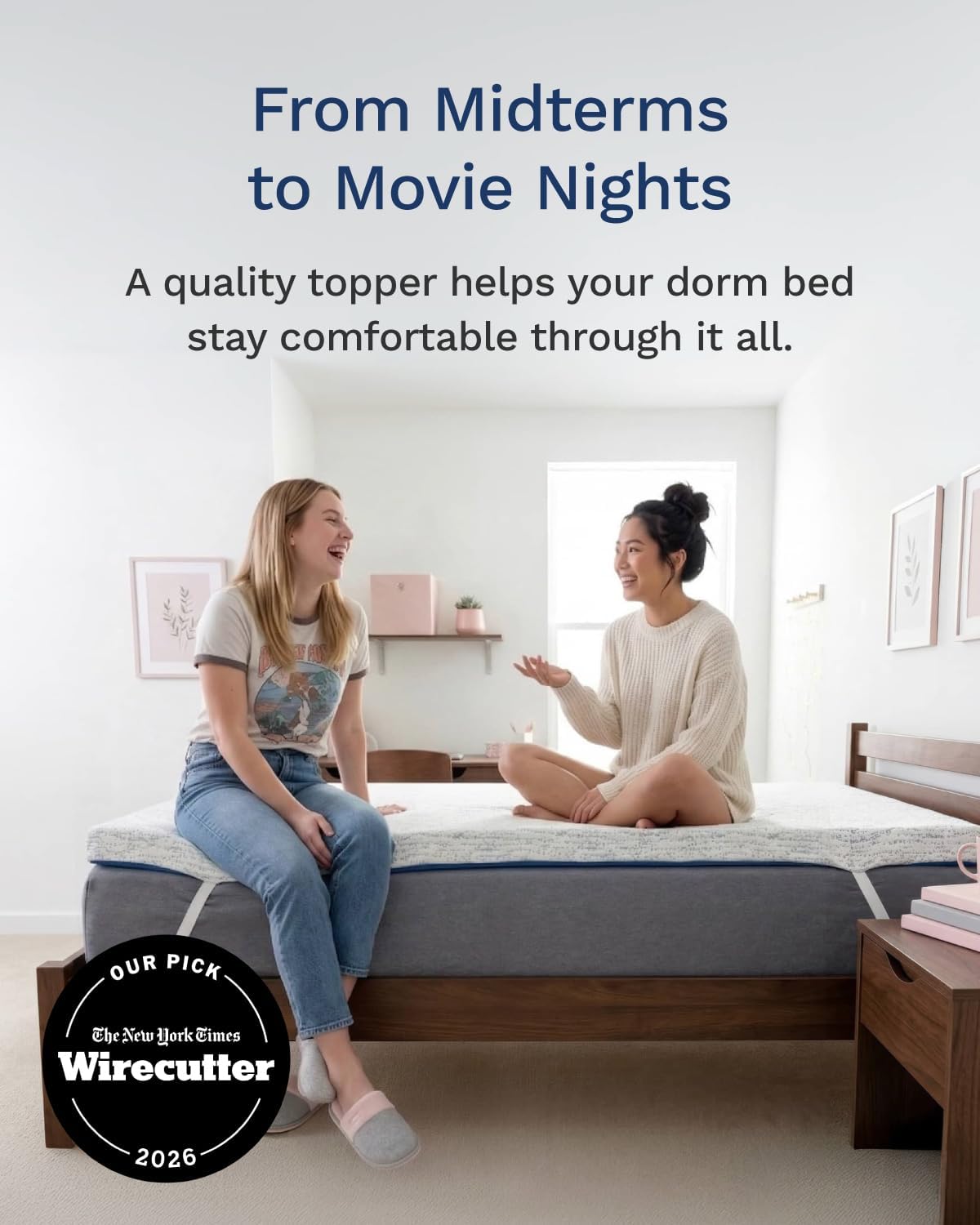 3 Inch Memory Foam Mattress To - огляд і ціна Memory Foam Topper
