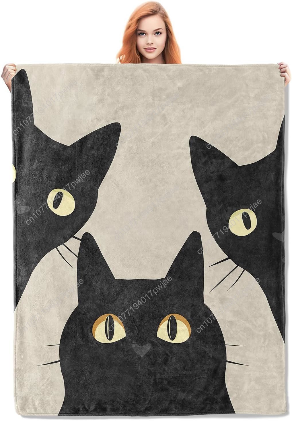 Funny Cat Blanket Gifts for Wo - огляд і ціна Home Textiles Towel