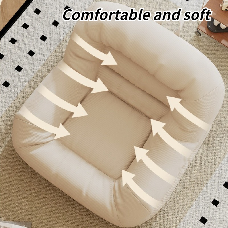 Lazy Bean Bag Sofas Portable C - огляд і ціна Floor Cushion Pouf