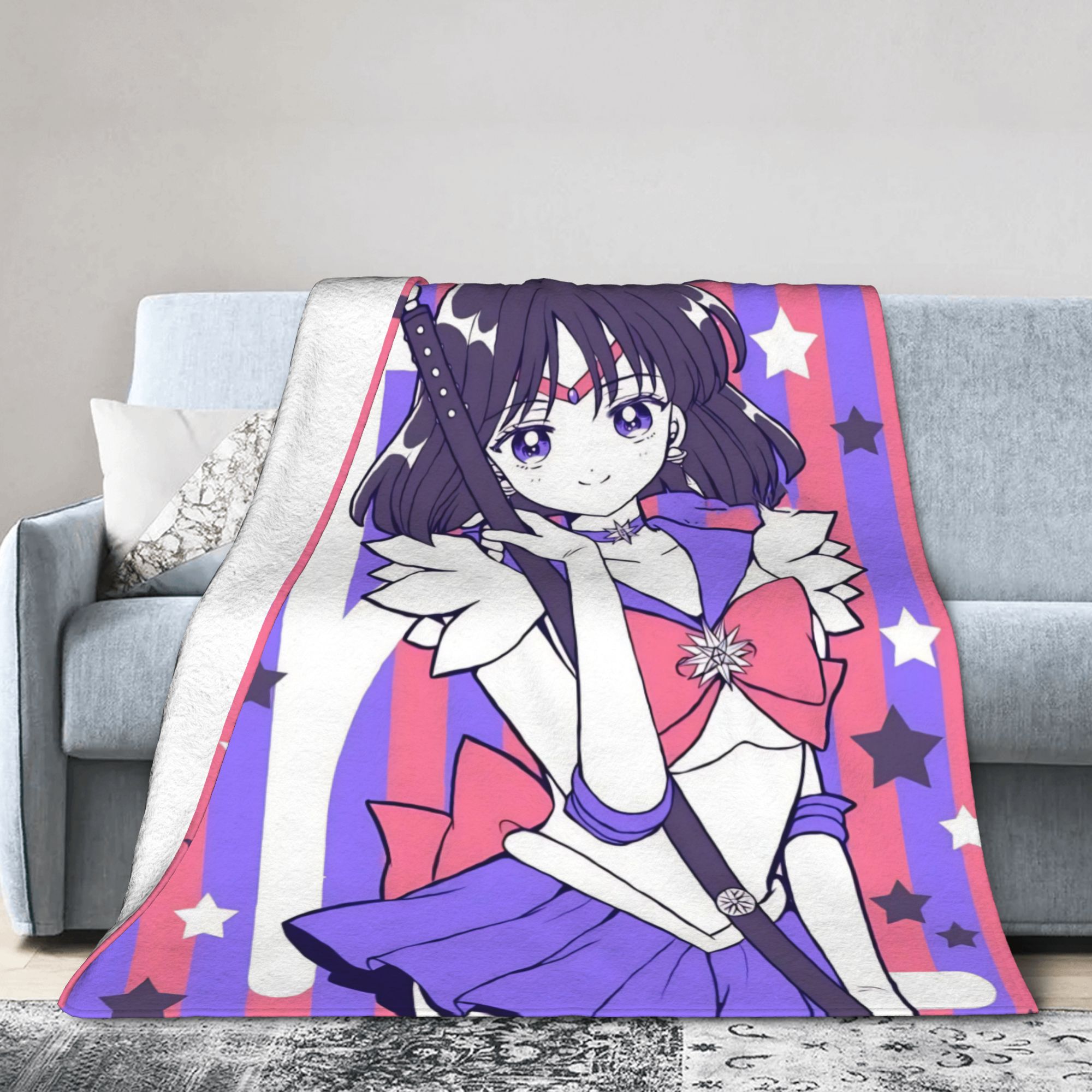 Sailors Moons Hotaru Tomoe Bla - огляд і ціна Home Textiles Throw