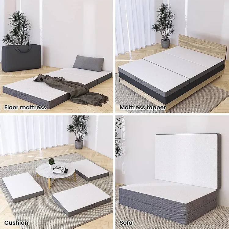 2026Portable Tri-Fold Memory F - огляд і ціна Memory Foam Topper