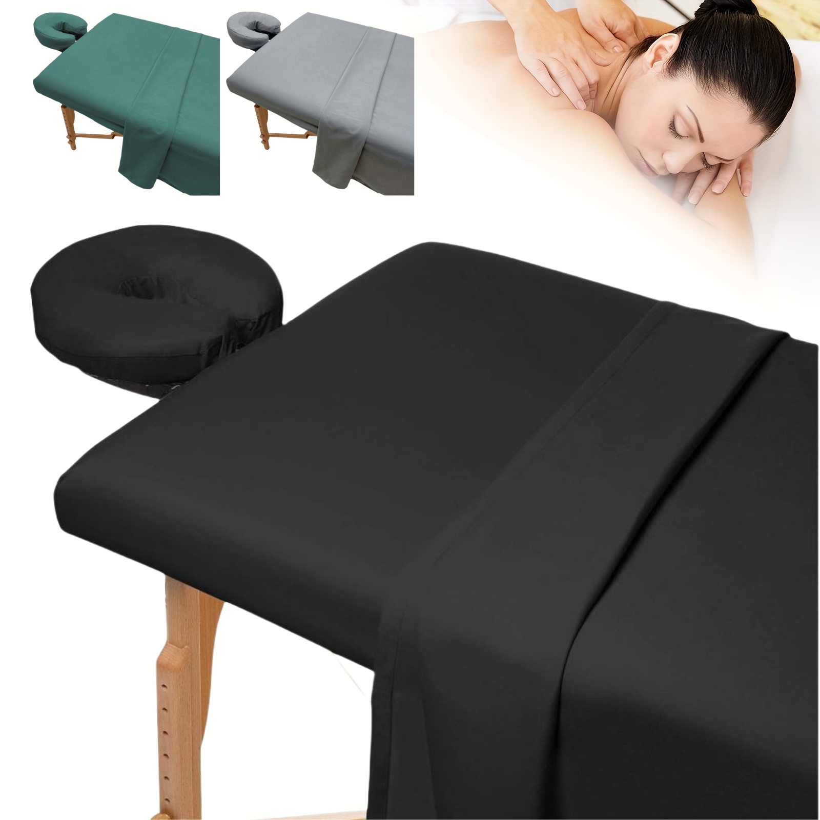 3pcs/Set Microfiber Massage Ta - огляд і ціна Bed Sheet Microfiber