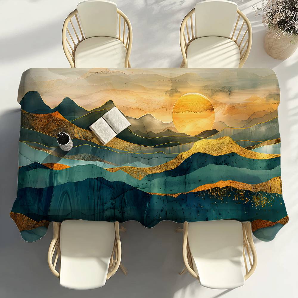 Mountain Land Table Cloth Part - огляд і ціна Home Landing Textiles